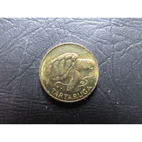 Кабо-Верде. 1 эскудо. 1994. Черепаха. С 20 копеек. Распродажа коллекции. Смотрите другие лоты.