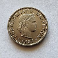 Швейцария 10 раппенов, 1997