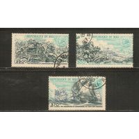 Мали-1975(Мих.499-501),  гаш. ,   200-лет США  (полная серия)