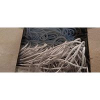 Шнур эластичный 3 мм  белого цвета