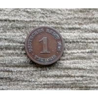 Werty71 Германия 1 пфенниг 1875 С