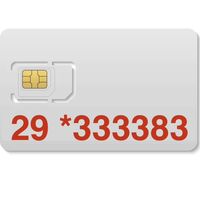 Красивый номер 29 x333383  Быстро вспомнить - приятно использовать!