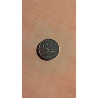 Турция, 5 новых курушей 2006.