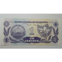 Никарагуа, 1 сентаво. Серия A/Е. UNC.
