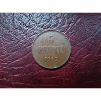 5 пенни 1917 г.