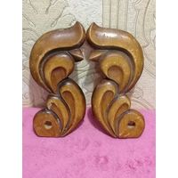 Накладки-2шт.Дерево