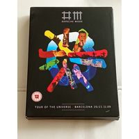 Depeche Mode - Tour Of The Universe: Barcelona 20/21.11.09 (2 DVD + 2CD). Четыре фирменных диска в картонном боксе с буклетом