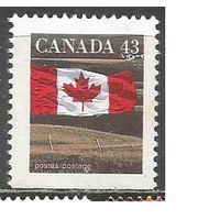 Канада. Государственный флаг. 1992г. Mi#1338 D.