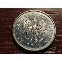Польша 20 грошей 2012
