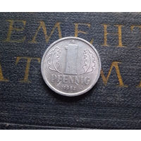 1 пфенниг 1982 (A) Германия ГДР #10 XF