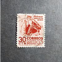 Марка Мексика 1950 год Стандарт