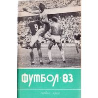 К/с Футбол 1983 - 1 круг. Краснодар.