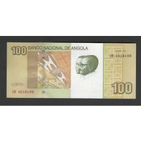 Ангола 100 кванза 2012 года. Тип Р-153a. Состояние UNC