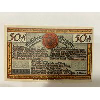 50 пфеннингов (нотгельды) 1921 г. Германия.
