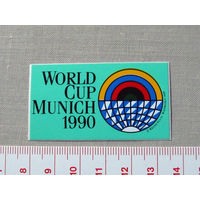 Наклейка Стикер World Cup Munich 1990 Кубок Мира по пулевой стрельбе Мюнхен Германия 1990 Новая