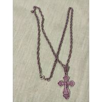 Цепочка и крестик. 925пр.