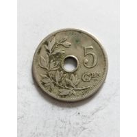 Бельгия 5 сентим 1906