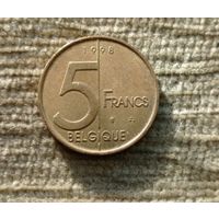 Werty71 Бельгия 5 франков 1998