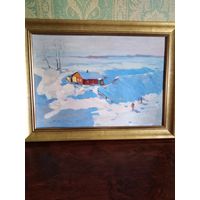 Плужник М.А."Зимнее утро" 1963 год