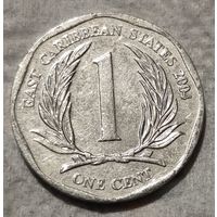 Восточные Карибы 1 цент, 2004 (14-11-21)