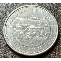 Канада 25 центов, 1992 Остров Принца Эдуарда   ( 1-7-5 )
