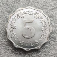 Мальта 5 милей  1972 г.