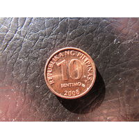 Филиппины. 10 сентимов. 2008. С 20 копеек. Распродажа коллекции. Смотрите другие лоты.