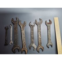 Ключ гаечный СССР 7 шт. одним лотом.