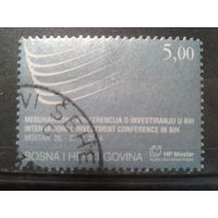 Босния и Герцеговина (Хорватия), 2004. Международная инвестиционная конференция, эмблема. Mi-6,0 евро гаш.