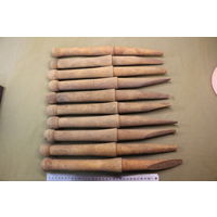 Черенки для военных сапёрных лопат, СССР, липа новые, одним лотам. Распродажа коллекции вещей. С РУБЛЯ! АУКЦИОН!