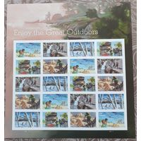 2020 Наслаждайтесь свободной природой( самоклеющиеся, вечные марки) - США