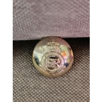 Большая армейская пуговица Великобритания лёгкий металл обмен