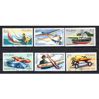 Модельный спорт Польша  1981 год серия из 6 марок