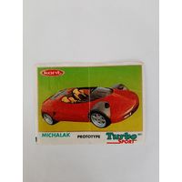 Вкладыш TURBO SPORT, ТУРБО СПОРТ мята. В коллекцию.