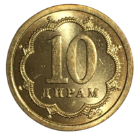 Таджикистан 10 дирамов, 2006 [UNC]