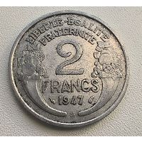 Франция 2 франка 1947 В 3-9-27