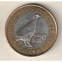 Джибути 250 франк 2012