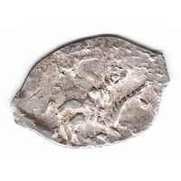 Деньга 1505-1533 Василий III Иоаннович чеканка в Москве Вязь/Голова под конем _состояние aUNC