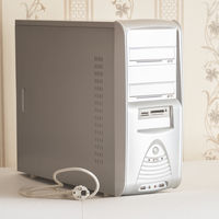 Корпус с блоком питания и кард-ридером