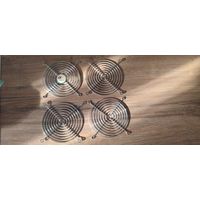 Решетка защитная для куллер вентилятор воздухозаборника 115x115 mm (4 штуки в лоте)