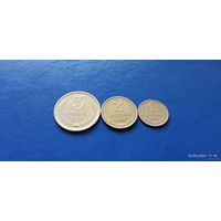 Сборка 3,2 и 1 копейки 1966 СССР ( Состояние на фото,в лоте 3 монеты)