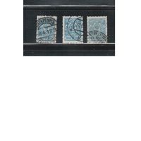 Россия-1908-1916 (Заг.99) гаш. , без ВЗ, 19-й выпуск, Царская Россия, разные выпуски, оттенки(1)