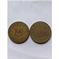 Тунис. 100 миллимов 2011 года. (4).