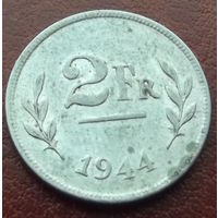 Бельгия. 2 франка 1944