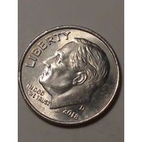 10 центов  США 2018 D  год