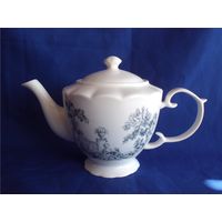 Кофейник Чайник Костяной фарфор Винтаж Америка 2 пинты