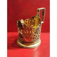 Подстаканник. Кубачи. Серебро.  Вес 77 грамм.