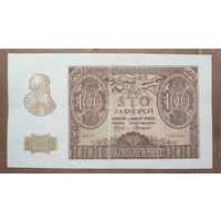 Польша 100 злотых 1940г (распродажа с 1 рубля)