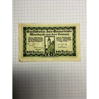 10 геллеров (нотгельды) Австрия.-2512