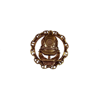 Знак Водолаз с цепью РФ Россия винт реплика